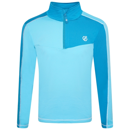 Kids' Formate II Core Stretch Midlayer Fjord Blue
