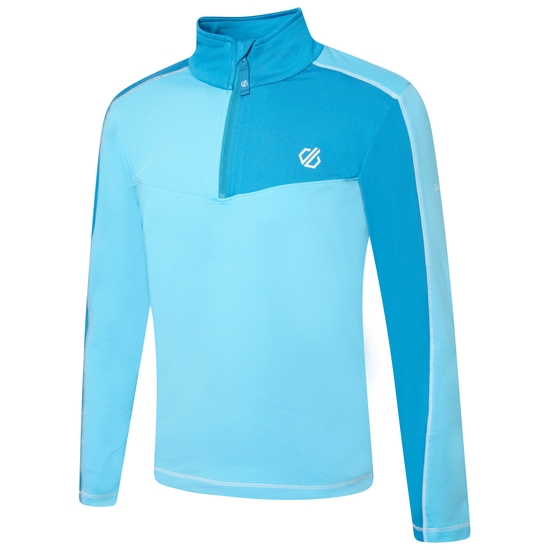 Kids' Formate II Core Stretch Midlayer Fjord Blue