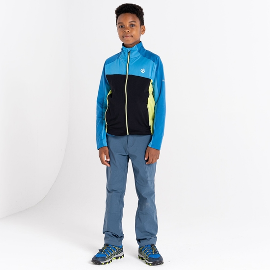 Kids' Emergent Core Stretch Midlayer Wave Ride Blue