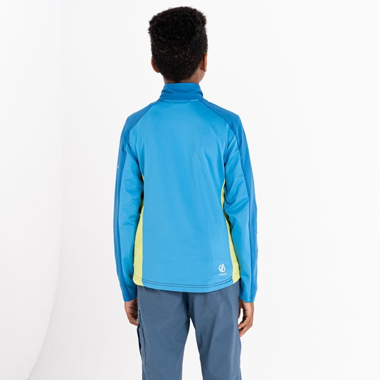 Kids' Emergent Core Stretch Midlayer Wave Ride Blue