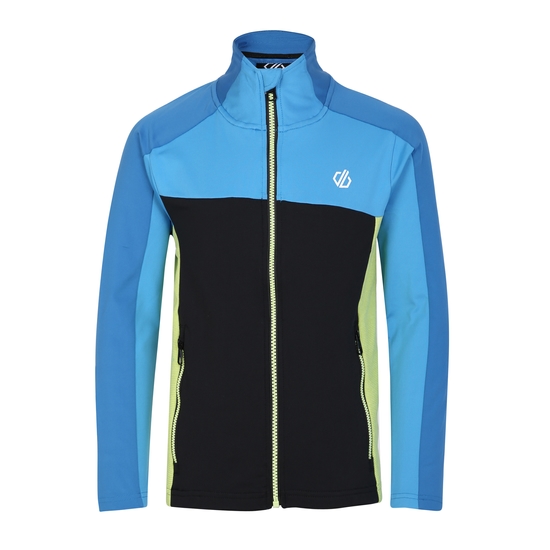 Kids' Emergent Core Stretch Midlayer Wave Ride Blue
