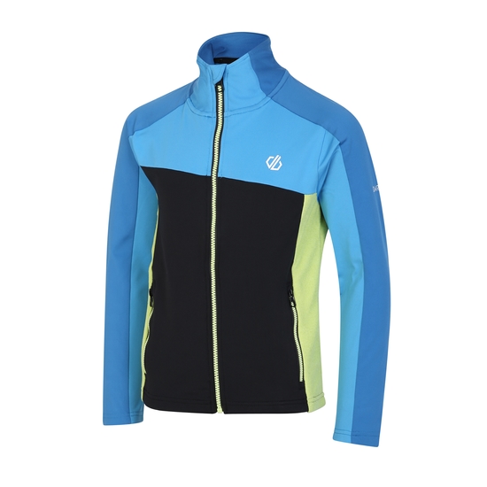Kids' Emergent Core Stretch Midlayer Wave Ride Blue