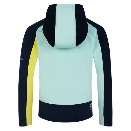 Kids' Thriving II Core Stretch Midlayer Mint Green Moonlight Denim