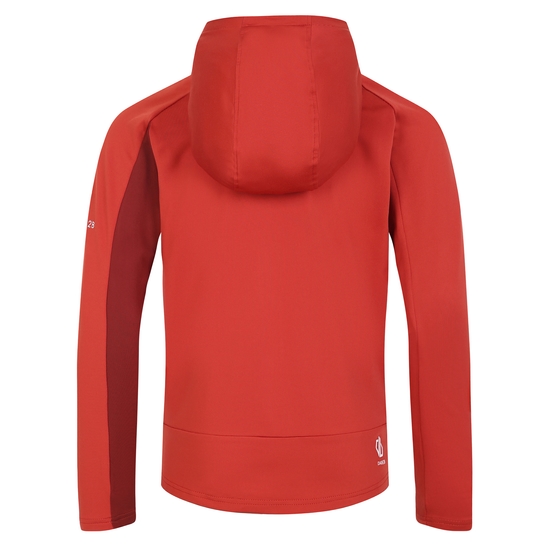 Kids' Thriving II Core Stretch Midlayer Cinnamon Tuscan Red