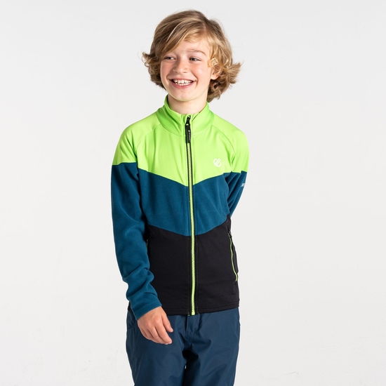 Couche intermédiaire Core Stretch Enfant Emergent III Vert D'Eau Et Bleu