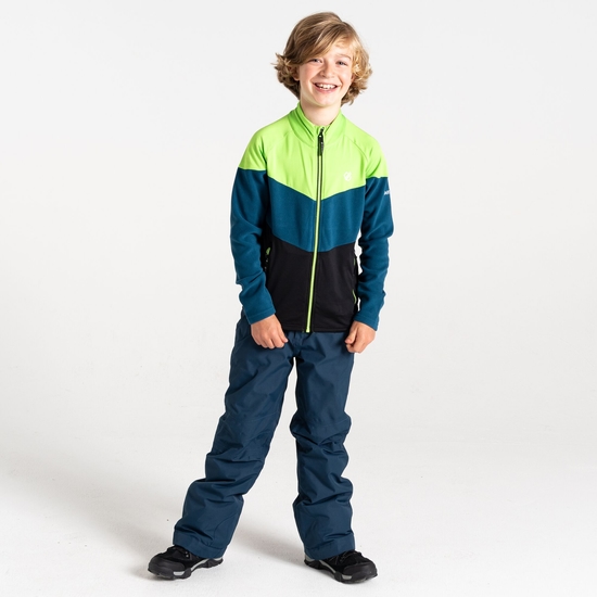 Kinder Emergent III Core-Stretch-Midlayer Seegrün & Blau