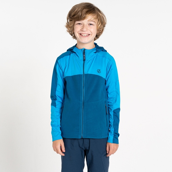 Kids' Thriving IV Stretch Midlayer Blue Sapphire