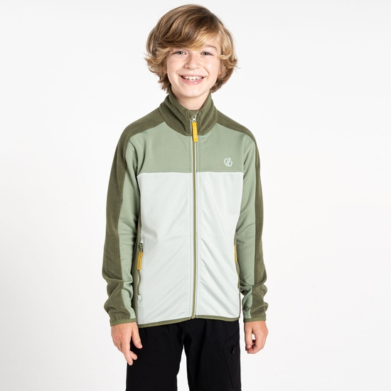 Kids' Emergent IV Stretch Midlayer Hedge Green