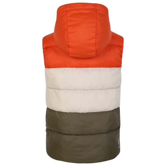 Kids' Jolly Padded Gilet Rooibos Tea Lichen Green