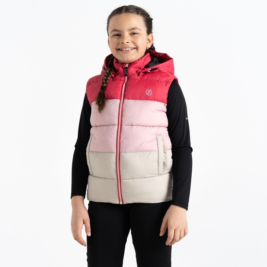Kids' Jolly Padded Gilet Berry Pink