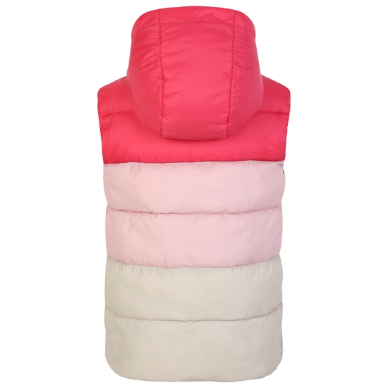 Kinder Jolly wattierte Weste Rosa