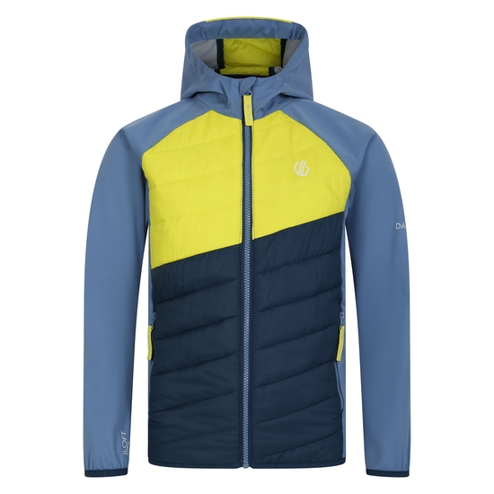 Veste hybride enfant Explore Bleu