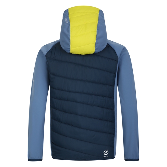 Veste hybride enfant Explore Bleu