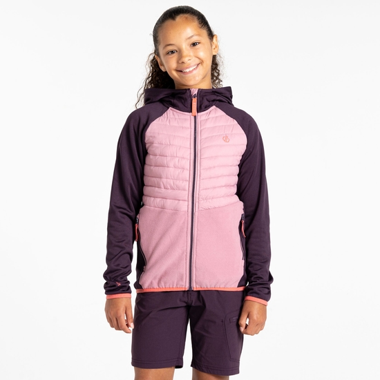 Kinder Switch Out Hybridjacke Lila
