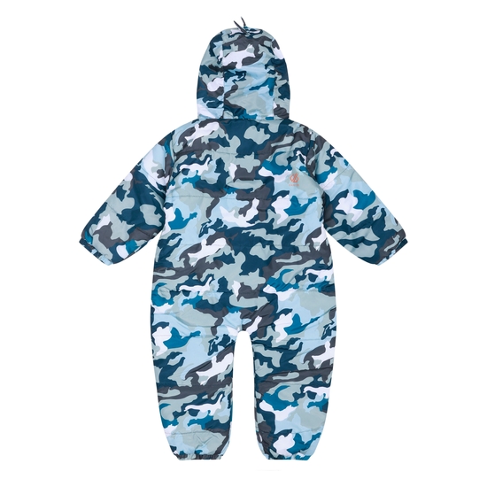 Kids' Bambino II Insulated Snowsuit Blue Camo Print