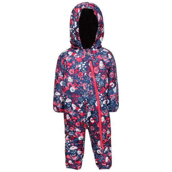 Kids' Bambino II Insulated Snowsuit Pink Floral Print