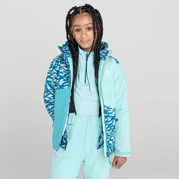 DARE 2B KIDS DAKOTA SKI JACKET WHITE GREEN OR LILAC DKA979 
