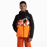 Orange Black Camo 