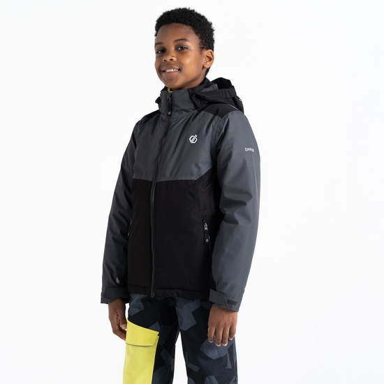 Kids' Impose III Ski Jacket Ebony Grey Black