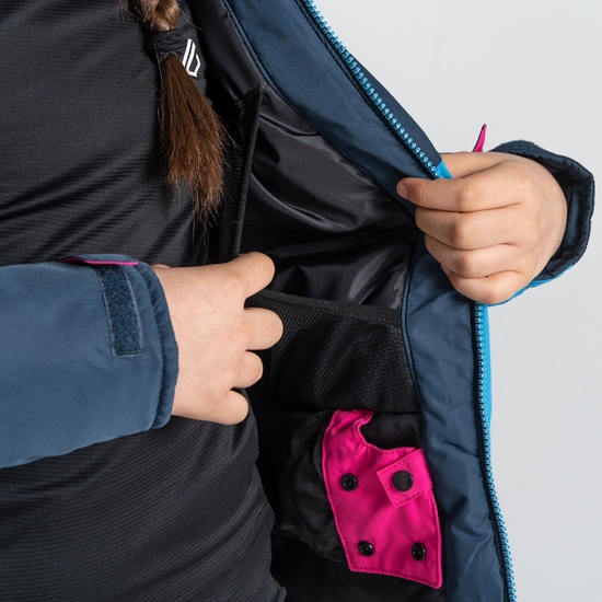 Kids' Impose III Ski Jacket Swedish Blue Moonlight Denim 