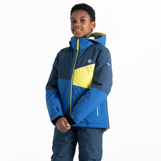Kids' Steazy Ski Jacket Olympian Blue Moonlight Denim 