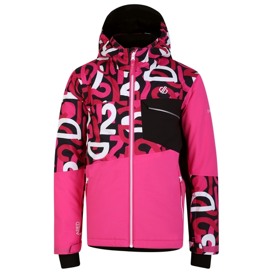 Traverse Enfant Veste de ski Rose