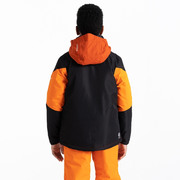 Kids Slush Ski Jacket Puffins Orange Black