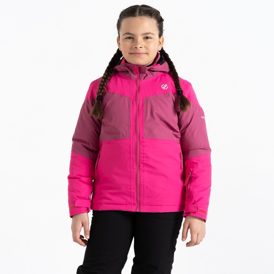 Kids' Slush Ski Jacket Pure Pink