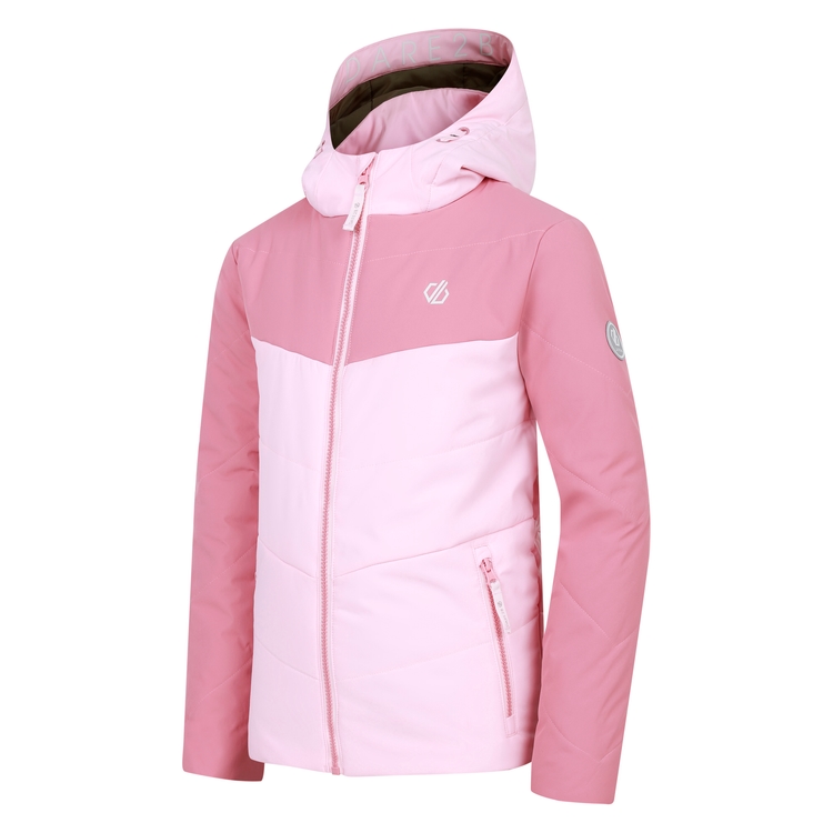 Kids Jolly Puffer Jacket Rose Pink Dare2B UK