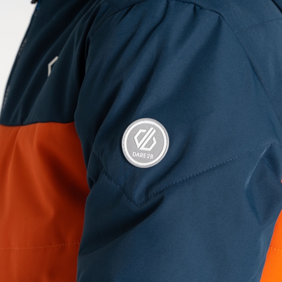 Kids' Jolly Puffer Jacket Athletic Blue Orange