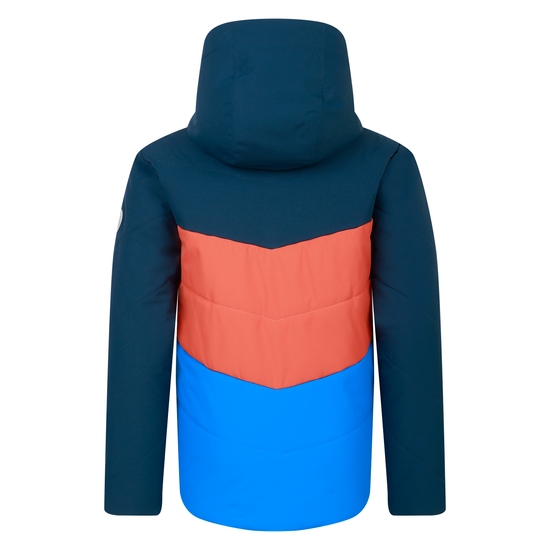 Kids' Jolly Puffer Jacket Athletic Blue Orange