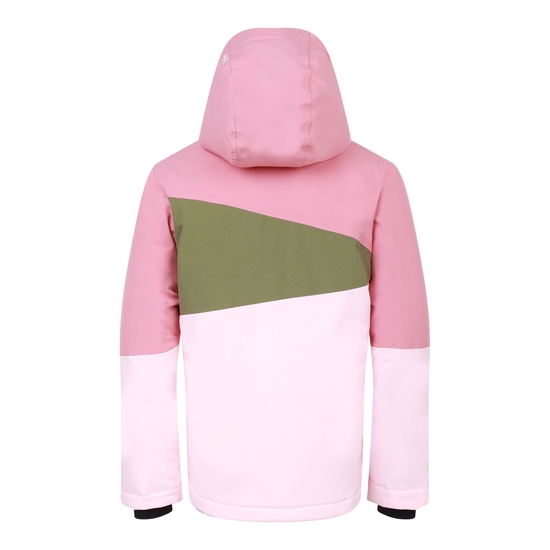 Kids' Steazy II Ski Jacket Dusty Rose Green