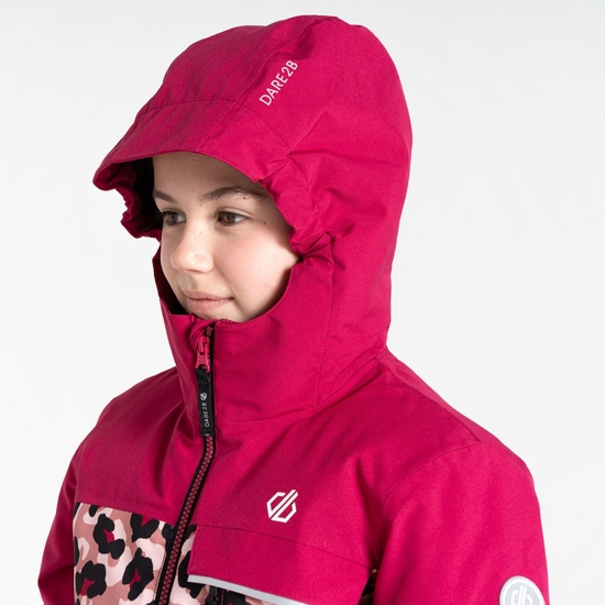 Kids' Traverse II Ski Jacket Berry Pink Rose