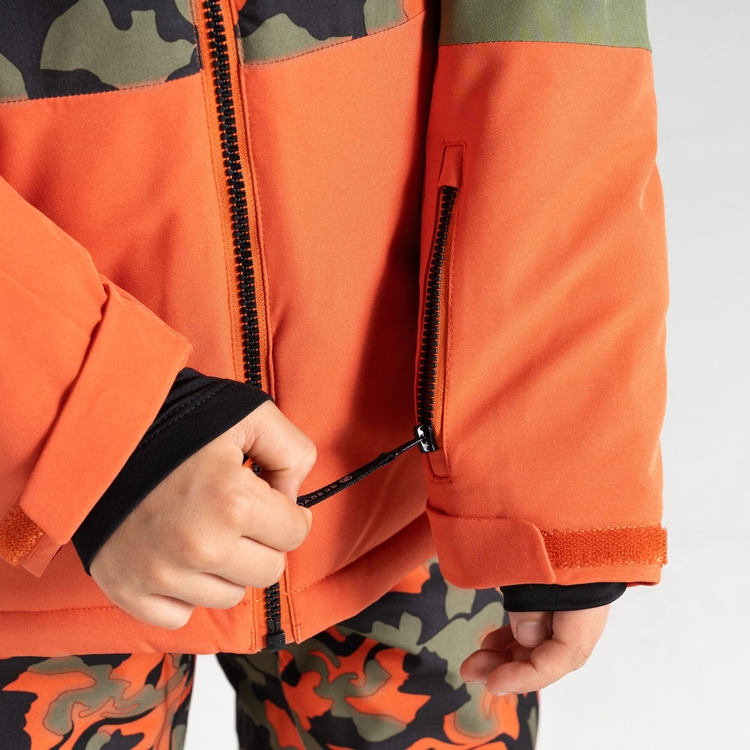 Orange camo puma jacket 2025