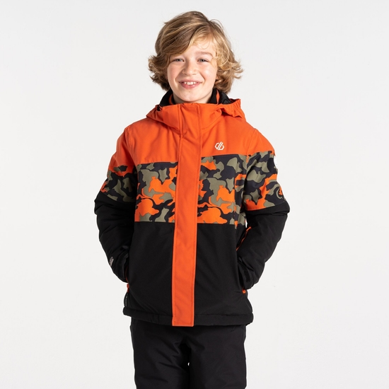 Veste de ski Enfant Humour III Camouflage Rouille
