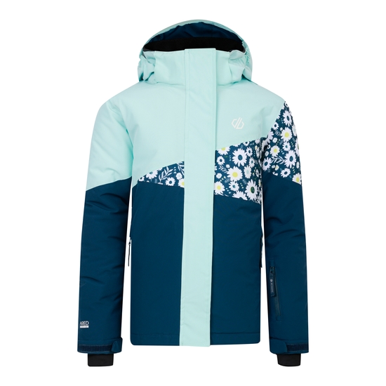 Kids' Humour III Jacket Moonlight Denim Daisy Print