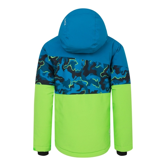 Kids' Humour III Ski Jacket Blue Camo Print