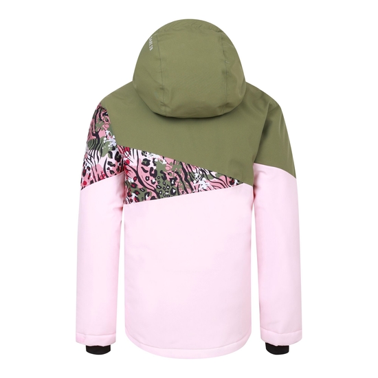 Kids' Humour III Ski Jacket Rose Pink Green