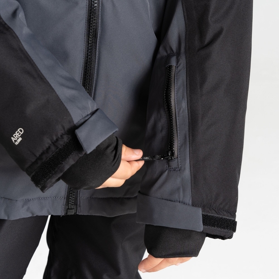 Veste de ski Enfant Impose IV Gris-Noir