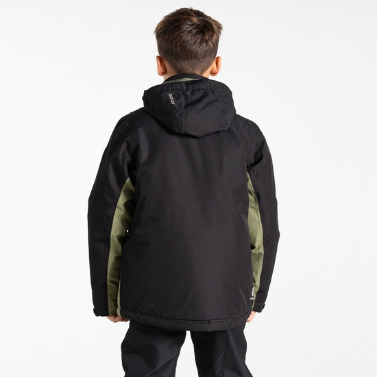 Kids' Impose IV Ski Jacket Olivine Green Black