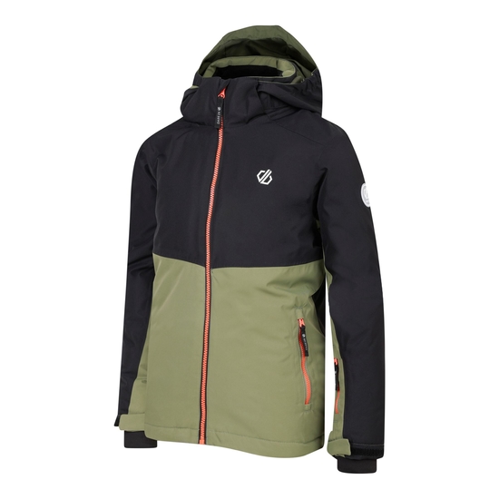 Kids' Impose IV Ski Jacket Olivine Green Black