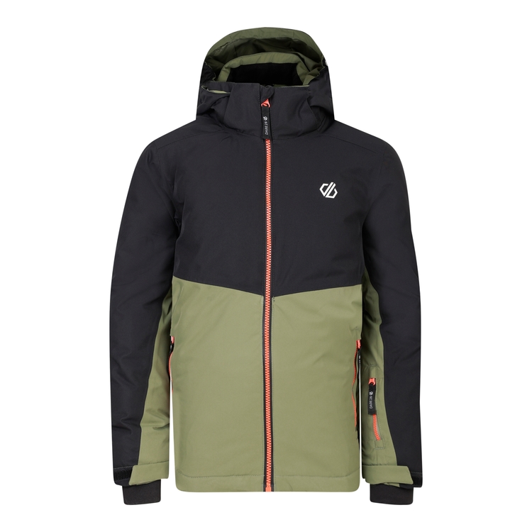 Kids' Impose IV Ski Jacket Olivine Green Black Dare2B ROW