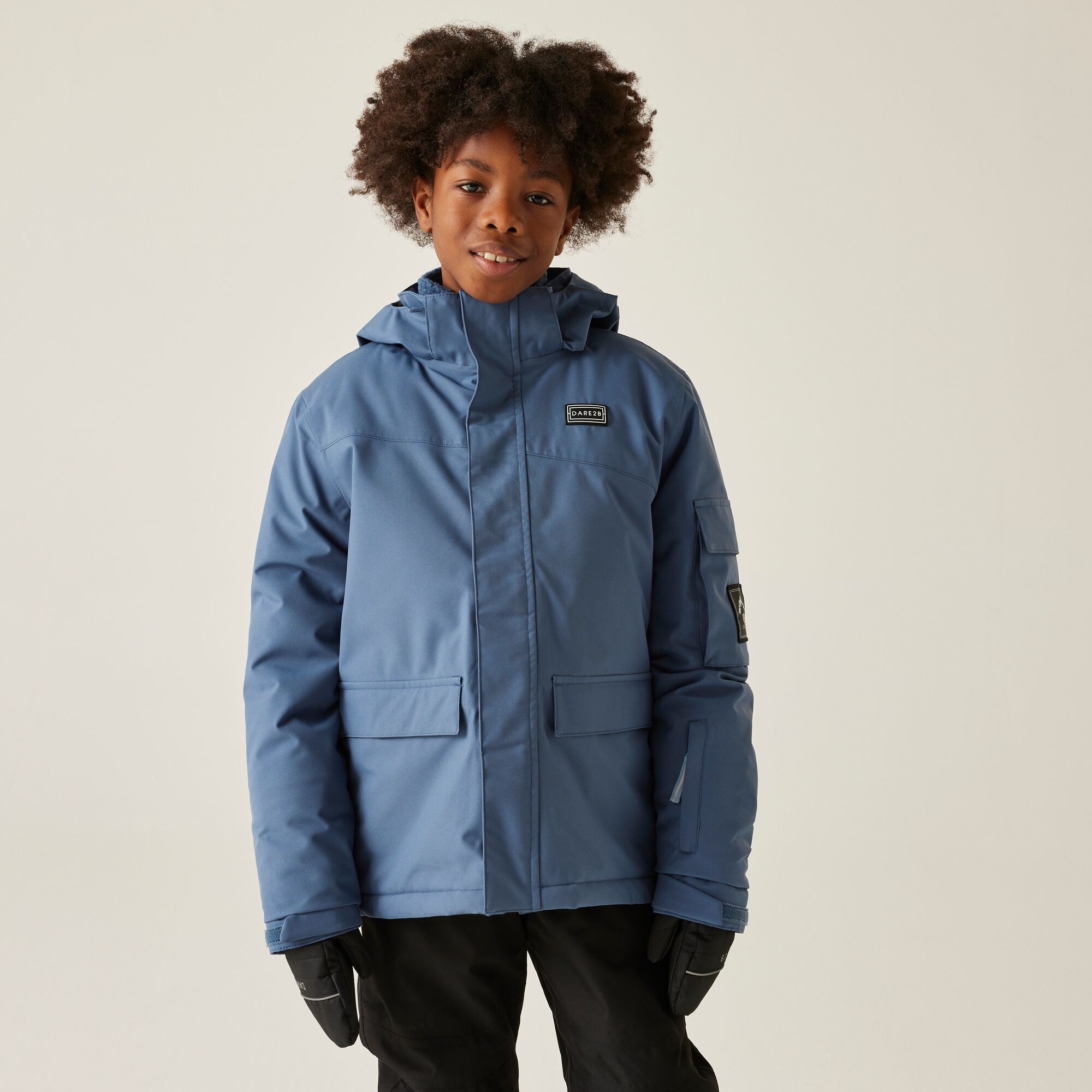 Dare 2B Unisex Kids Blue Kids’ Shredder Ski Jacket Size: 5-6 Years