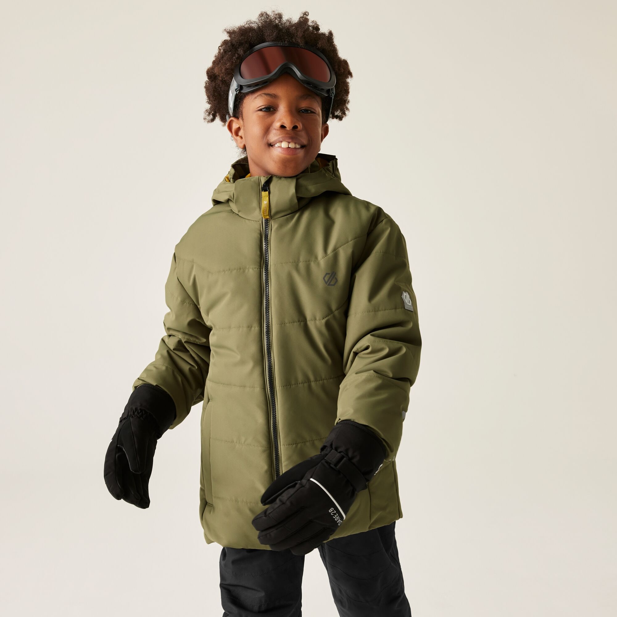 Dare 2B Unisex Kids Green Kids’ Explorer Ski Jacket Size: 5-6 Years