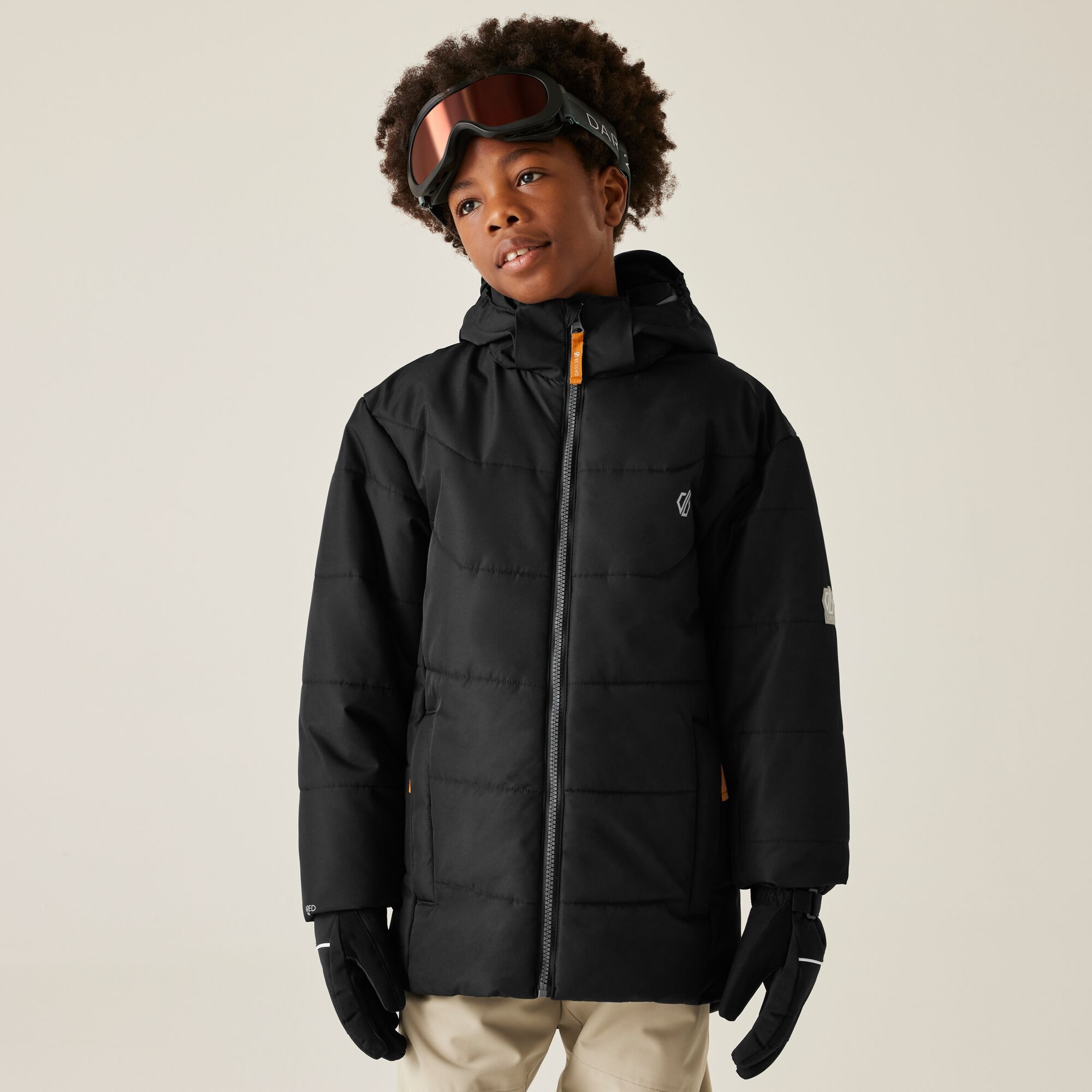 Dare 2B Unisex Kids Black Kids’ Explorer Ski Jacket Size: 5-6 Years