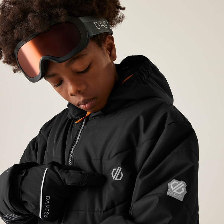 Kids' Explorer Ski Jacket - Black | Dare2B
