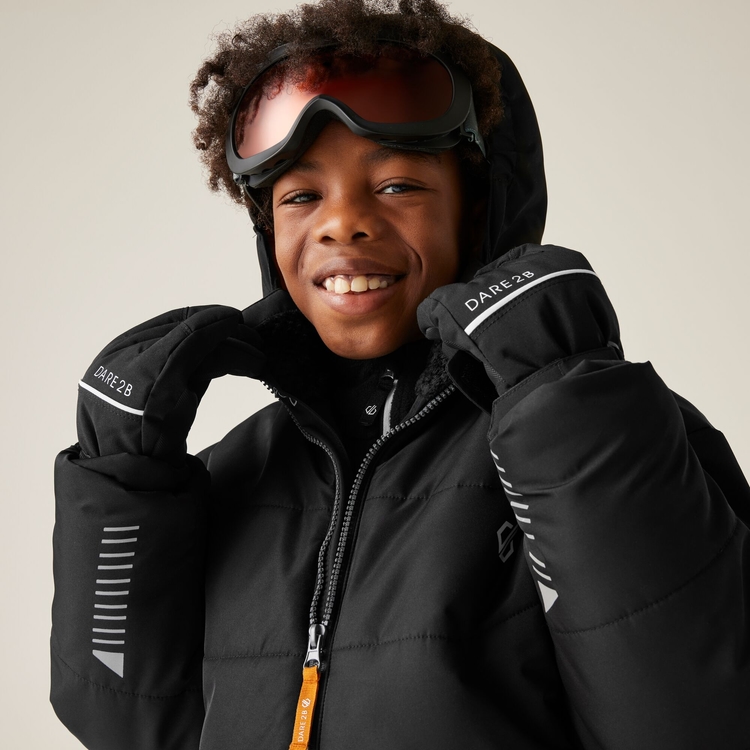 Kids' Explorer Ski Jacket - Black | Dare2B