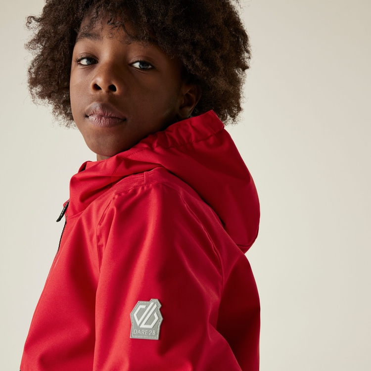 Kids' Snow Basher Ski Jacket - Danger Red | Dare2B