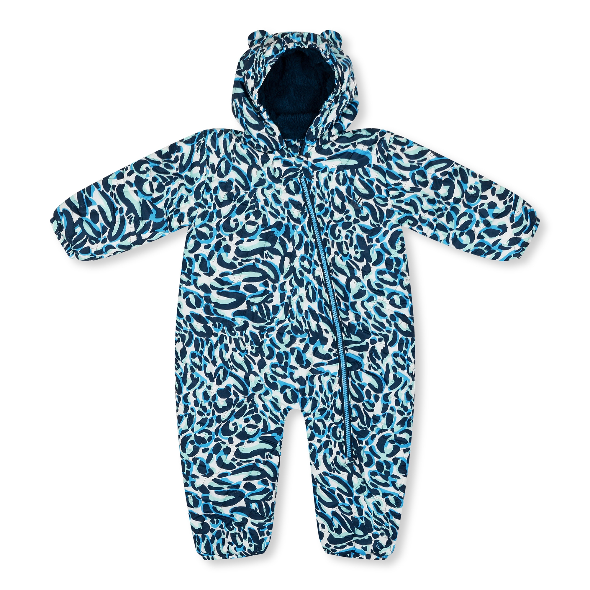 Dare 2B Kids Bambino Showerproof Snowsuit Movement Animal Print 12-18 Mont - Image 4