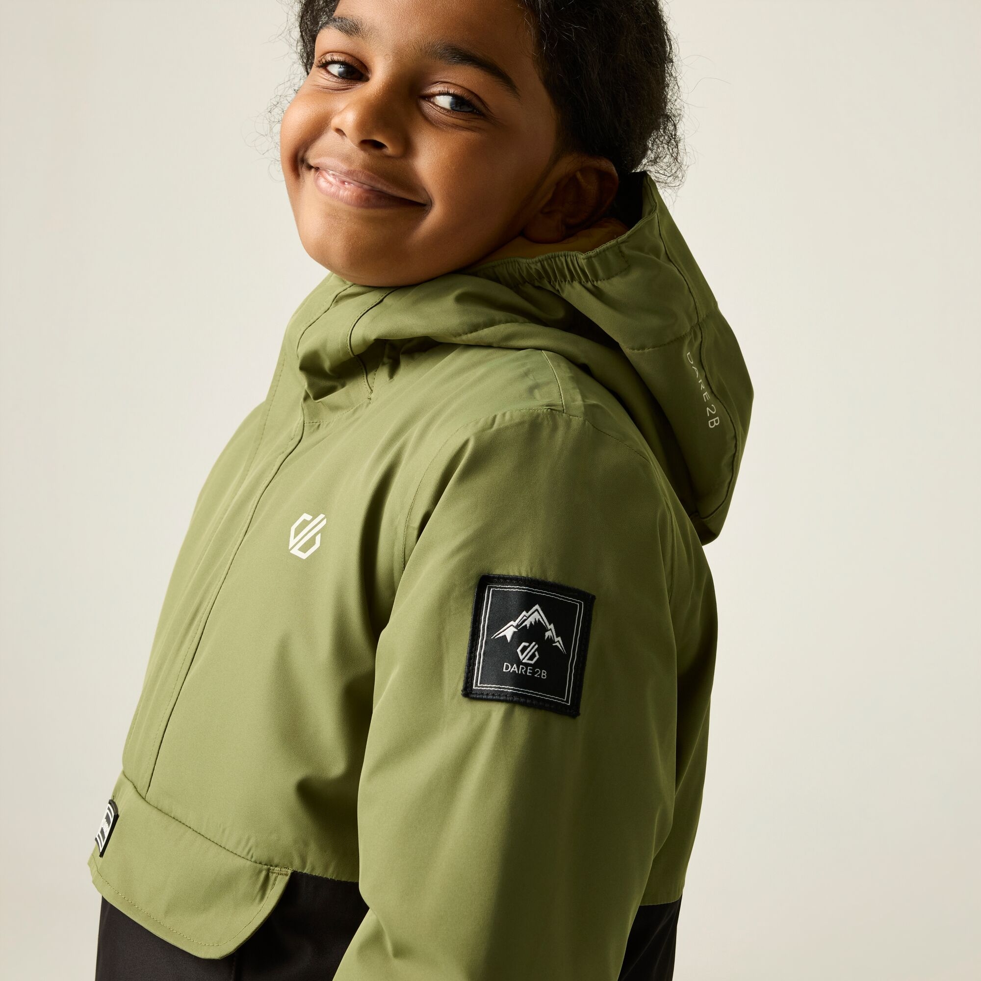 Kids' Freehand II Ski Jacket - Olive Green | Dare2B